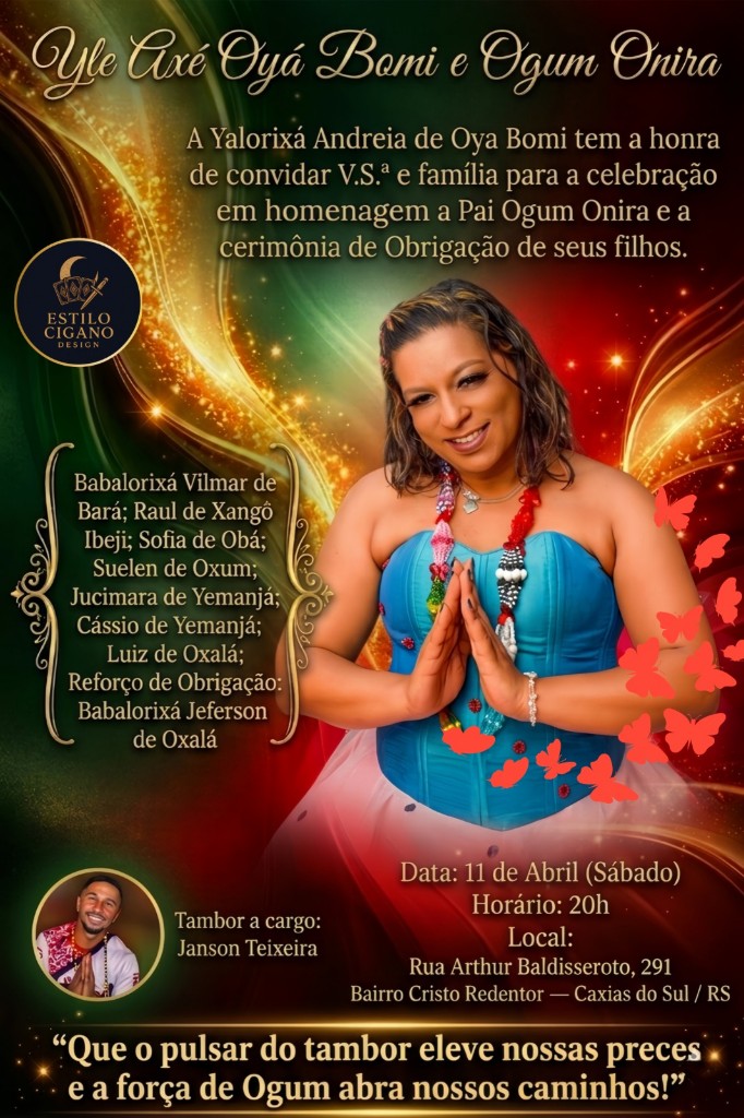 Yle Axé Oya Bomi e Ogum Onira